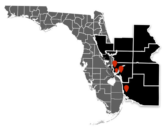 Map of Florida